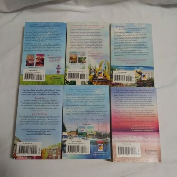 Sherryl Woods Lot of 6 Paperback Books - Harbor Light- Seaview Inn- Beach Home - Picture 6 of 12